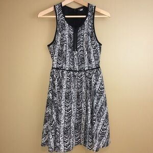 Topshop Zip Detail Dress